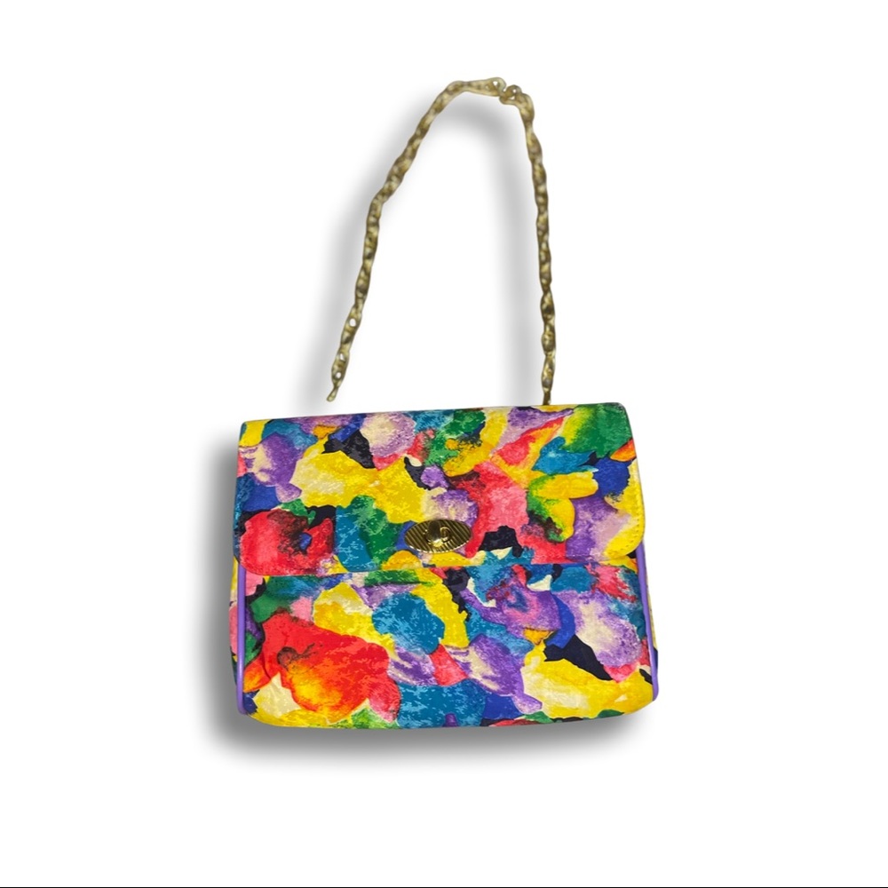 Vintage floral purse
